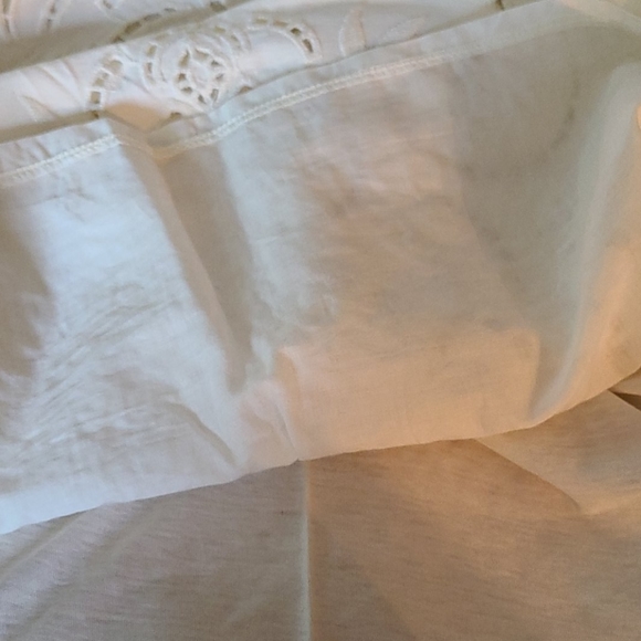 J. Crew White Embroidered Cotton Tank Top - Picture 4 of 7